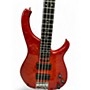 Vintage 2000s Modulus Guitars Quantum Trans Red Electric Bass Guitar Trans Red