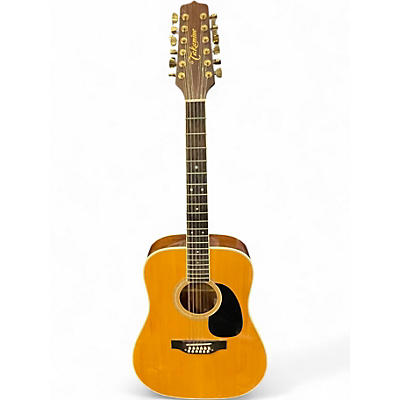 Vintage 2000s Takamine F400 Natural 12 String Acoustic Guitar