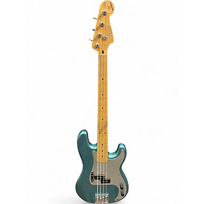Vintage 2001 Fender Steve Harris Signature Precision Bass Lake Placid Blue Electric Bass Guitar