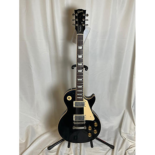 Gibson Vintage 2001 Gibson Les Paul Standard Black Solid Body Electric Guitar Black