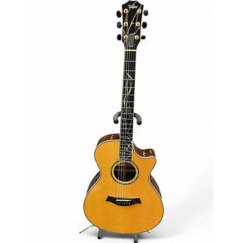 Vintage 2001 Taylor CBSM CLINT BLACK SIGNATURE Natural Acoustic Electric Guitar Natural