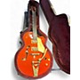 Vintage Gretsch Guitars Vintage 2002 Gretsch Guitars G6120 Chet Atkins Signature Orange Hollow Body Electric Guitar Orange