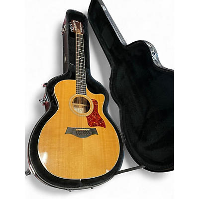 Vintage 2002 Taylor 454-CE-LTD Natural 12 String Acoustic Electric Guitar
