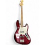 Vintage 2003 Fender Standard Jazz Bass Burgundy Electric Bass Guitar Burgundy