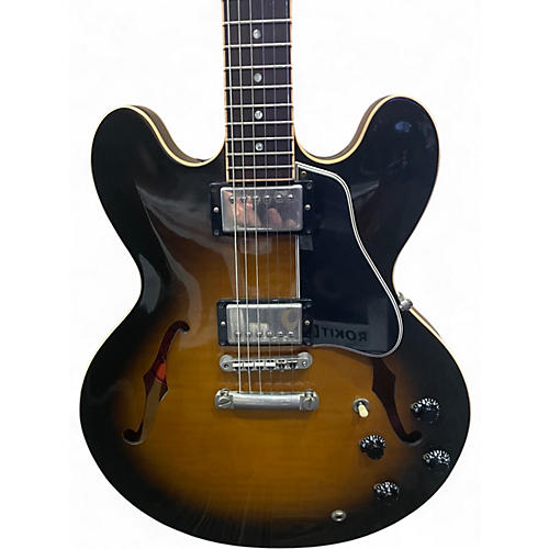 Vintage 2004 Gibson ES-335 DOT FIGURED Vintage Sunburst Hollow Body Electric Guitar Vintage Sunburst