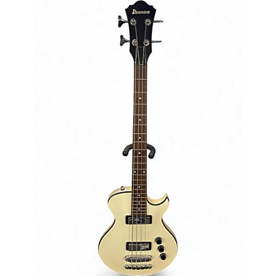 Vintage 2010s Ibanez ARTB100 Alpine White Electric Bass Guitar