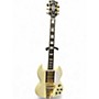 Vintage 2024 Gibson SG Custom Pearl White Solid Body Electric Guitar Pearl White