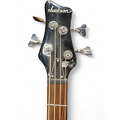 Vintage 2025 Jackson C20 Black Electric Bass Guitar