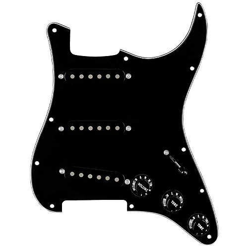 920d Custom Vintage American Loaded Pickguard for Strat With Black Pickups and S5W-BL-V Wiring Harness Black