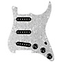 920d Custom Vintage American Loaded Pickguard for Strat With Black Pickups and S5W-BL-V Wiring Harness White Pearl