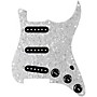 920d Custom Vintage American Loaded Pickguard for Strat With Black Pickups and S5W Wiring Harness White Pearl