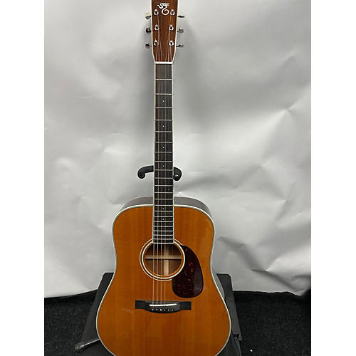 Santa Cruz Vintage Artist Acoustic Electric Guitar Natural