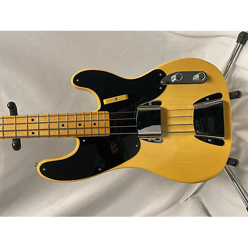 Fender Vintage Custom 51 P Bass Electric Bass Guitar nocaster blonde