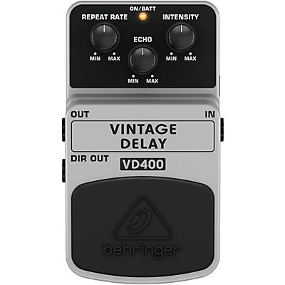 Behringer Vintage Delay VD400 Analog Delay Effects Pedal