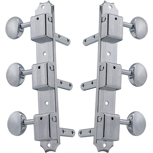 GROVER Vintage Deluxe 138 Series Tuning Machines Chrome