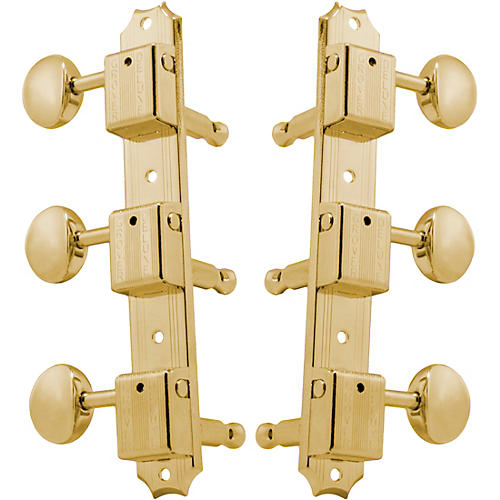 Grover Vintage Deluxe 138 Series Tuning Machines Gold