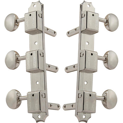 Grover Vintage Deluxe 138 Series Tuning Machines Nickel