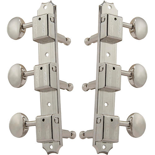 GROVER Vintage Deluxe 138 Series Tuning Machines Nickel