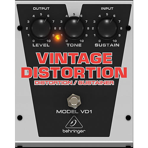 Vintage Distortion VD1 Distortion/Sustainer Effects Pedal