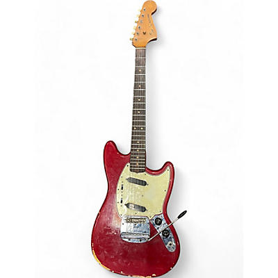 Fender Vintage Fender Mustang red Solid Body Electric Guitar