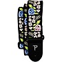 Perri's Vintage Floral Jacquard Guitar Strap Black 2 in.