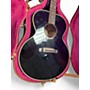 Vintage Gibson Vintage Gibson j-180 Black Acoustic Guitar Black