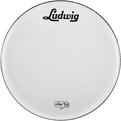 White Ludwig Bass Drum Head Image