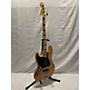 Used Squier Vintage Modified 70S Jazz Bass Left Handed Electric Bass Guitar Natural