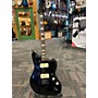 Used Squier Vintage Modified Baritone Jazzmaster Solid Body Electric Guitar Black