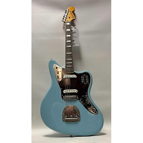 Squier Vintage Modified Jaguar Solid Body Electric Guitar Daphne Blue