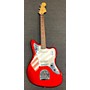 Used Squier Vintage Modified Jaguar Solid Body Electric Guitar Candy Apple Red
