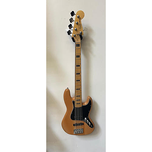 Squier Vintage Modified Jazz Bass V Electric Bass Guitar Natural