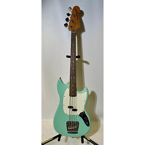 Squier Vintage Modified Mustang Bass Electric Bass Guitar Surf Green
