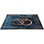 Open-Box DRUMnBASE Vintage Persian-Style Stage Rug Condition 1 - Mint Bonzo 6 x 5.25 ft.