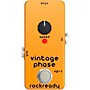 rockready Vintage Phase Mini Guitar Effect Pedal Royal Orange