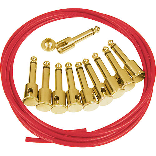 George L's Vintage Red Effects Cable Kit