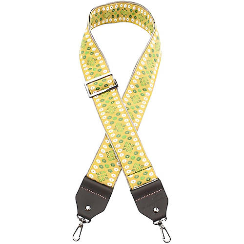 Henry Heller Vintage Series Banjo Strap Yellow