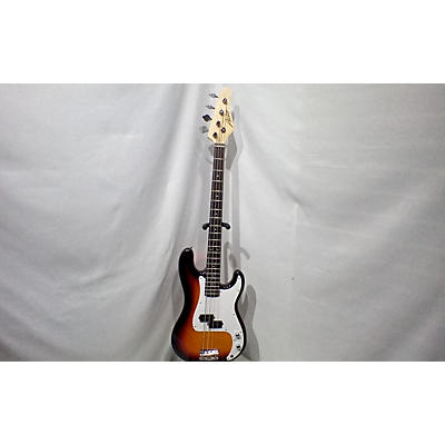 SX Vintage Series Fretless Electric Bass Guitar