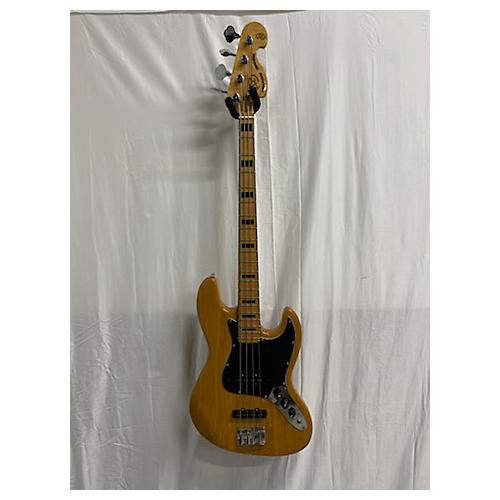 SX Vintage Series Jazz Bass Electric Bass Guitar Natural