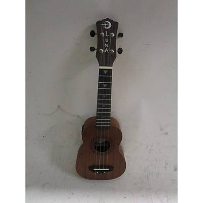 Luna Guitars Vintage Soprano Acoustic-Electric Ukulele