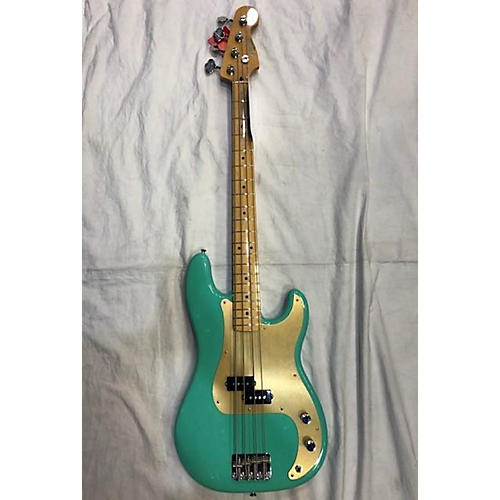 Fender Vintera 50s Precision Bass Electric Bass Guitar Seafoam Green