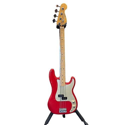 Fender Vintera 50s Precision Bass Electric Bass Guitar Candy Apple Red