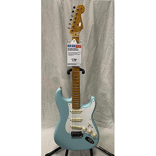 Fender Vintera 50s Stratocaster Solid Body Electric Guitar Daphne Blue