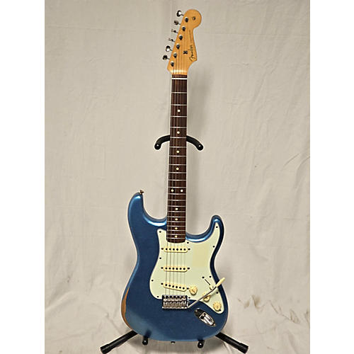 Fender Vintera 60s Stratocaster Road Worn Solid Body Electric Guitar Lake Placid Blue