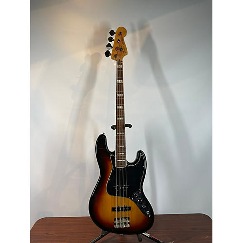 Fender Vintera 70s Jazz Bass Electric Bass Guitar 3 Tone Sunburst