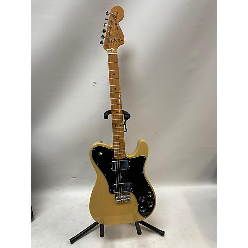 Fender Vintera 70s Telecaster Custom DELUXE Solid Body Electric Guitar Butterscotch Blonde