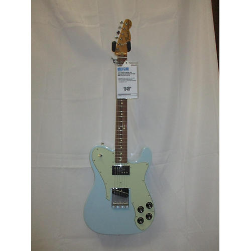 Fender Vintera 70s Telecaster Custom Solid Body Electric Guitar Blue