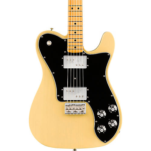 Fender Vintera '70s Telecaster Deluxe Electric Guitar Vintage Blonde