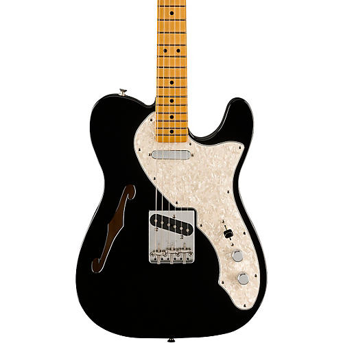 Fender Vintera II '60s Telecaster Thinline Electric Guitar Condition 2 - Blemished Black 197881351601