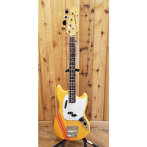 Fender Vintera II 70s Mustang Bass Electric Bass Guitar competition orange